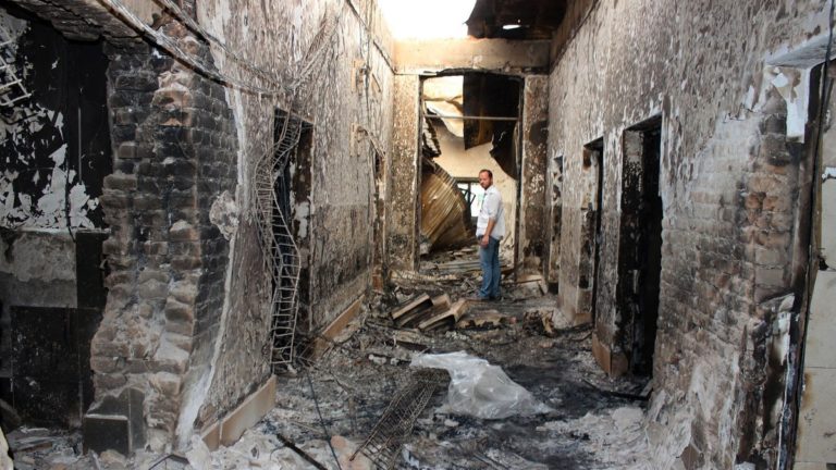 U.S. gunship opened fire on Doctors Without Borders staff as they fled bombed hospital