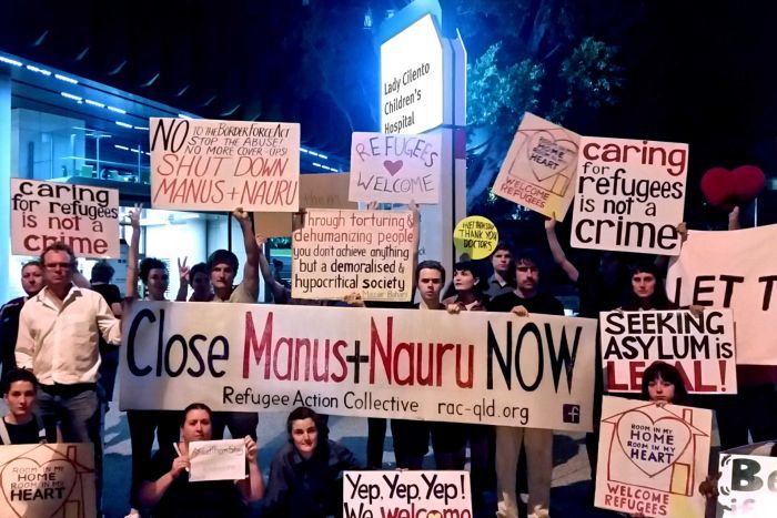 Brisbane hospital refuses to release Nauru baby