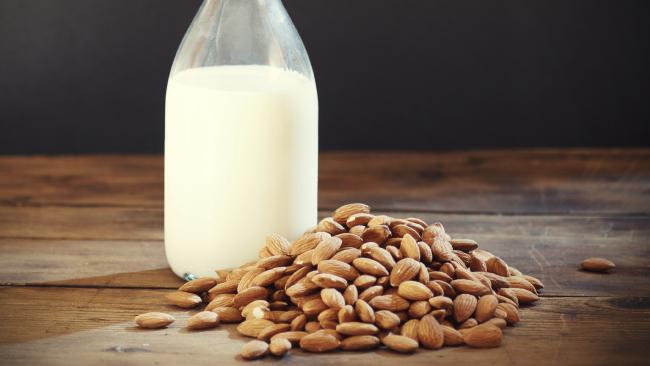 Almond milk can have surprisingly few almonds.